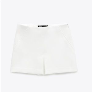White zara skort never worn brand new